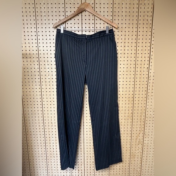 MaxMara Black Stripe Trousers - Picture 3 of 6